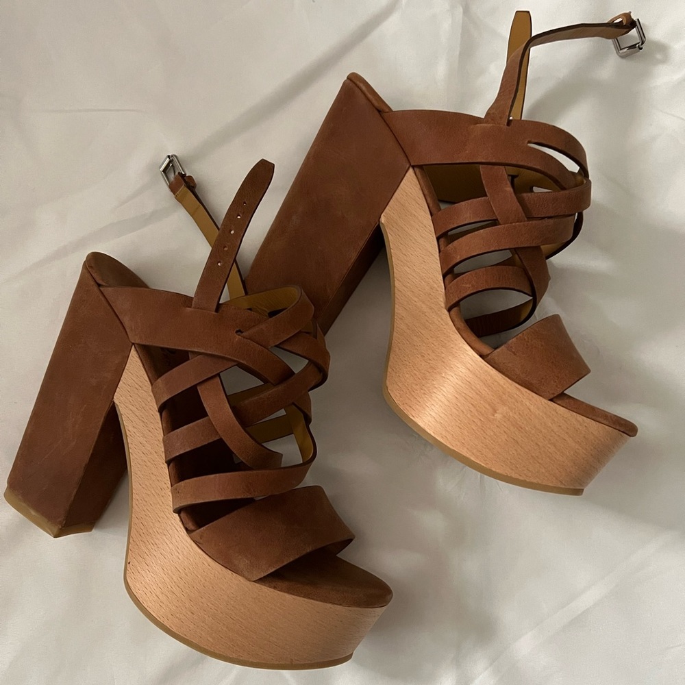 Brand New! Ralph Lauren Platform Heels